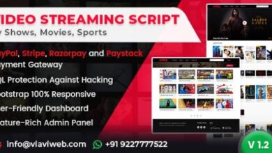 VideoStreamingPortalv.Nulled(TVShows,Movies,Sports,VideosStreaming,LiveTV)Script