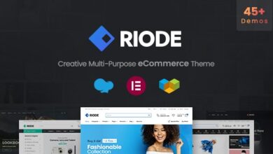 Riodev..Nulled&#;Multi PurposeWooCommerceTheme
