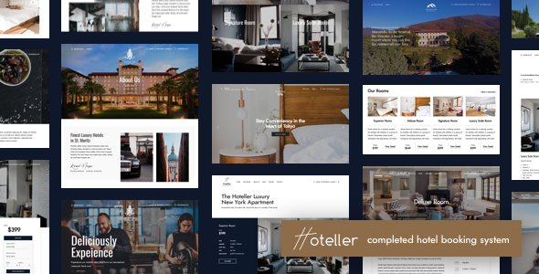 Hoteller v6.5.7 开心版 – 酒店预订 WordPress