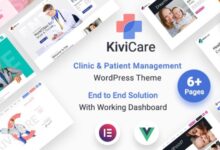 KiviCarev..Nulled&#;MedicalClinic&#;PatientManagementWordPressTheme