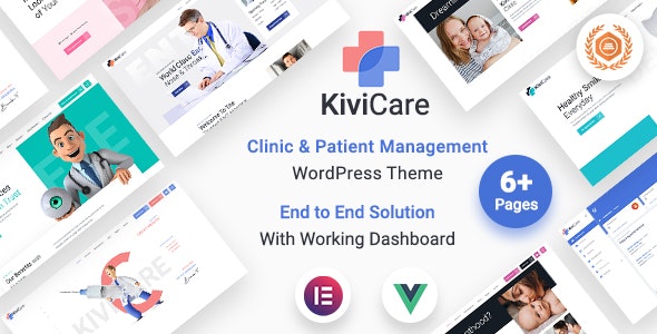 KiviCarev..Nulled&#;MedicalClinic&#;PatientManagementWordPressTheme