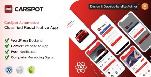 CarSpotv..Nulled–DealershipClassifiedReactNativeAppSource