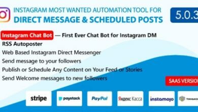DMPilotv..Nulled—InstagramChatBot,WebDirectMessenger&#;ScheduledPostsPHPScript