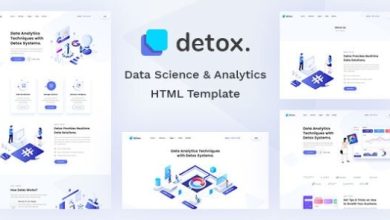 Detoxv.Nulled–DataScience&#;AnalyticsHTMLTemplateFree