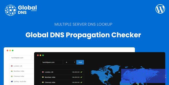 Global DNS v2.7.0 开心版 - 多服务器 - DNS 传播检查器 - WP