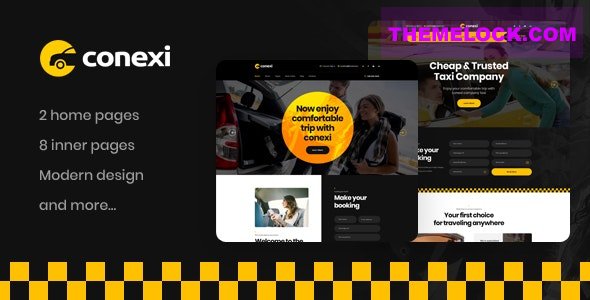 Conexiv.Nulled&#;TaxiBookingServiceWordPressTheme+RTL
