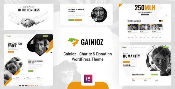 Gainiozv..Nulled&#;Charity&#;DonationWordPressTheme