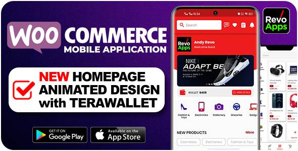 RevoAppsWoocommercev..Nulled&#;FlutterE CommerceFullAppAndroidiOS&#;nulled