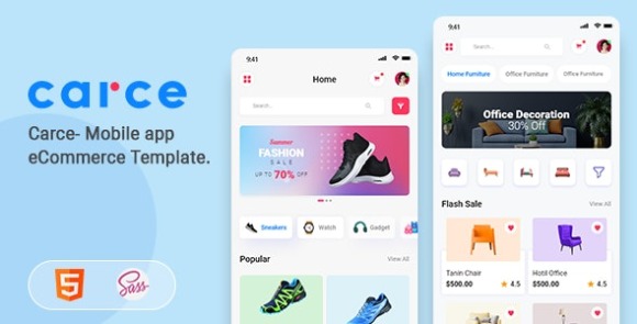 Carcev.Nulled–MobileAppeCommerceTemplateFree