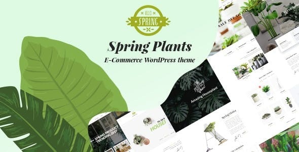 SpringPlantsv.Nulled&#;Gardening&#;HouseplantsWordPressTheme