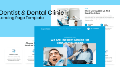 Dentarev.Nulled&#;Dentist&#;DentalClinicLandingPageTemplate