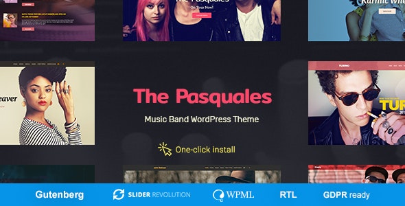 ThePasqualesv..Nulled&#;MusicBand,DJandArtistWPTheme