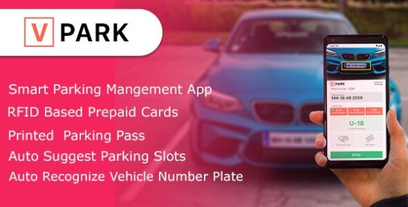 V ParkNulled–SmartParkingManagementAppSourceCode