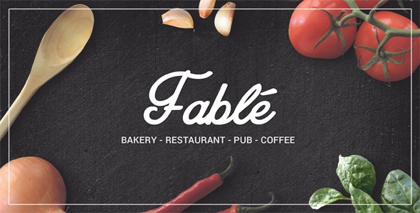 Fablev..Nulled&#;RestaurantBakeryCafePubWordPressTheme