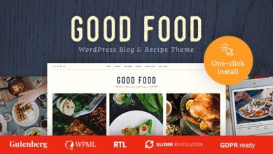 GoodFoodv..Nulled&#;RecipeMagazine&#;FoodBloggingTheme