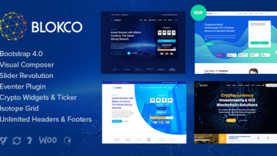 Blokcov.Nulled&#;ICO,Cryptocurrency&#;ConsultingBusinessTheme