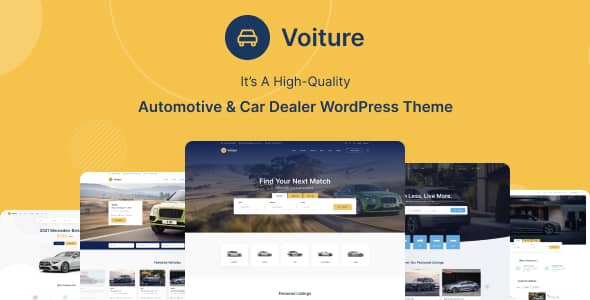 Voiturev..–Automotive&#;CarDealerWordPressTheme