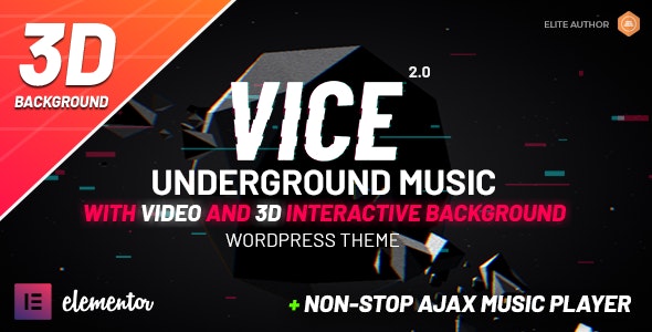 Vicev..Nulled&#;UndergroundMusicElementorWordPressTheme