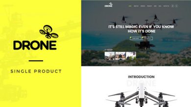 Dronev.Nulled&#;SingleProductWordPressTheme