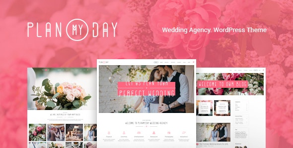 PlanMyDayv..Nulled&#;Wedding/EventPlanningAgencyWordPressTheme
