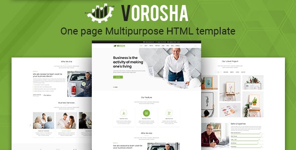 Voroshav.Nulled&#;OnePageMultipurposeHTMLTemplate