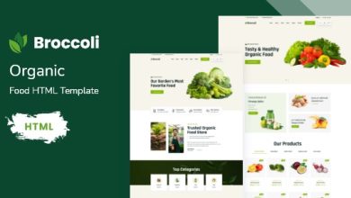 Broccoliv.Nulled&#;OrganicFoodHTMLTemplate