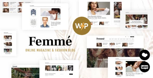 Femmev..Nulled&#;AnOnlineMagazine&#;FashionBlogWordPressTheme