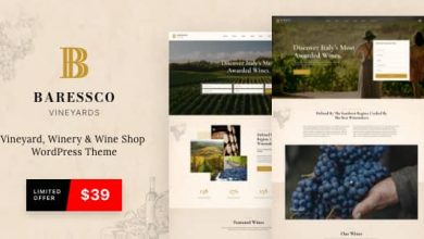 Baresscov..Nulled&#;Wine,Vineyard&#;WineryWordPressTheme