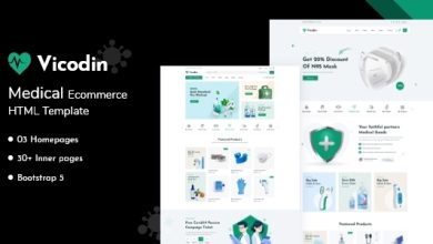 Vicodinv.Nulled&#;MedicaleCommerceHTMLTemplate