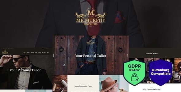 Mr.Murphyv..Nulled&#;CustomDressTailoringClothingWordPressTheme