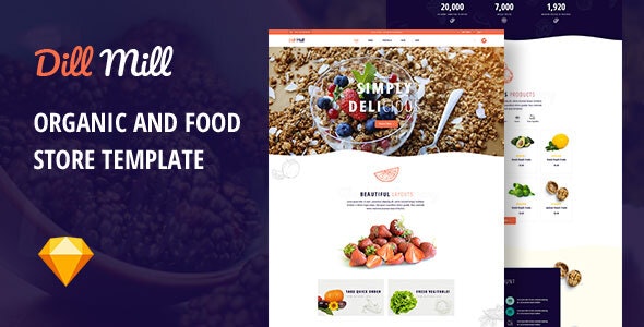 Dillmillv.Nulled&#;OrganicandFoodStoreSketchTemplate