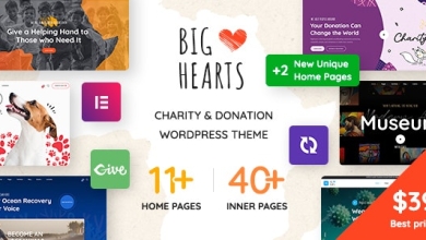 BigHeartsv..Nulled&#;Charity&#;DonationWordPressTheme