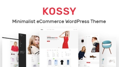 Kossyv.Nulled&#;MinimalisteCommerceWordPressTheme