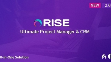 RISEv..Nulled–UltimateProjectManager&#;CRMPHPScript