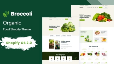 Broccoliv.Nulled&#;OrganicFoodStoreShopifyTheme