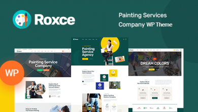 Roxcev..Nulled&#;PaintingServicesWordPressTheme