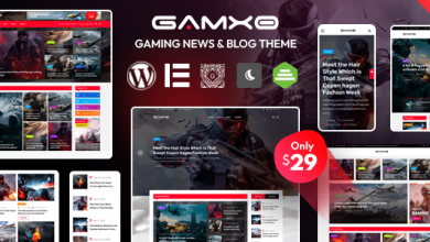 Gamxov.Nulled&#;WordPressGamingNews&#;BlogTheme