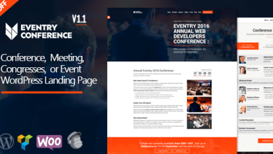 Eventryv..Nulled&#;ConferenceMeetupLandingPageWordPressTheme