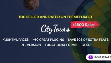 CityToursv.Nulled&#;TravelandHotelsSiteTemplate