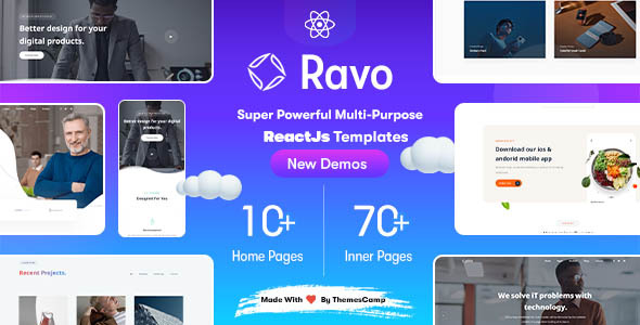 Ravov.Nulled&#;ReactMultipurposeCreativeTemplate