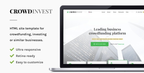 CrowdInvestNulled&#;CrowdfundingHTMLSiteTemplate