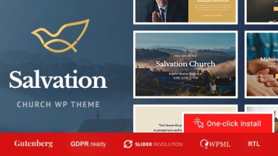Salvationv..Nulled&#;Church&#;ReligionWPTheme