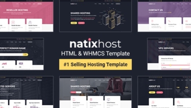 NatixHostNulled&#;WHMCS&#;HostingHTMLTemplate&#;August