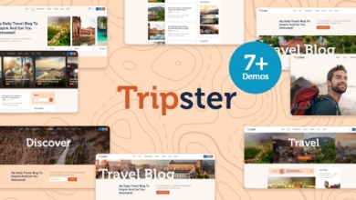 Tripsterv..Nulled&#;Travel&#;LifestyleWordPressBlog