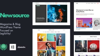 Newsourcev.Nulled&#;Multi ConceptBlogMagazine