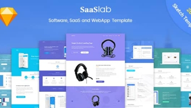 SaaSLabv.Nulled&#;Software,SaaSandWebAppSketchTemplate