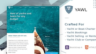 Yawlv.Nulled&#;YachtMarineCharterSellingBookingTemplate