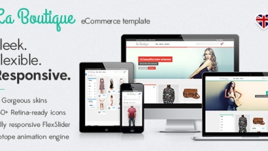 LaBoutiquev.Nulled&#;ResponsiveeCommerceTemplate