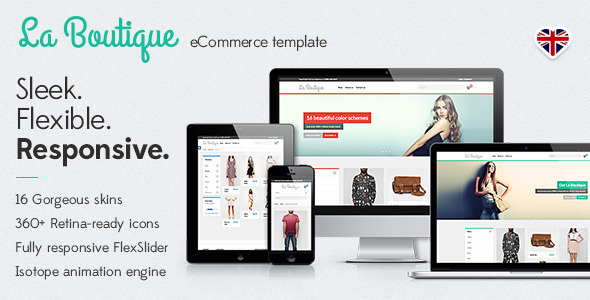 LaBoutiquev.Nulled&#;ResponsiveeCommerceTemplate