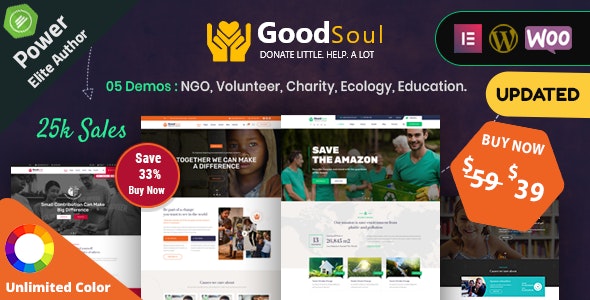 GoodSoulv.Nulled&#;Charity&#;FundraisingWordPressTheme
